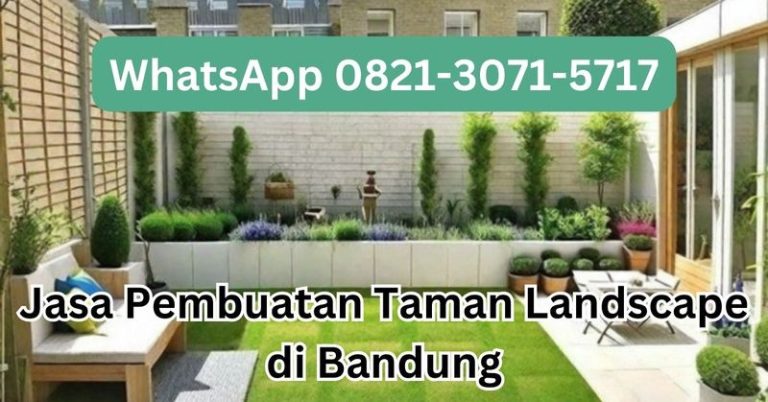 Jasa Pembuatan Taman Landscape di Bandung